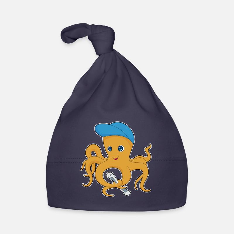 Journal Octopus Bonnet bio Bébé