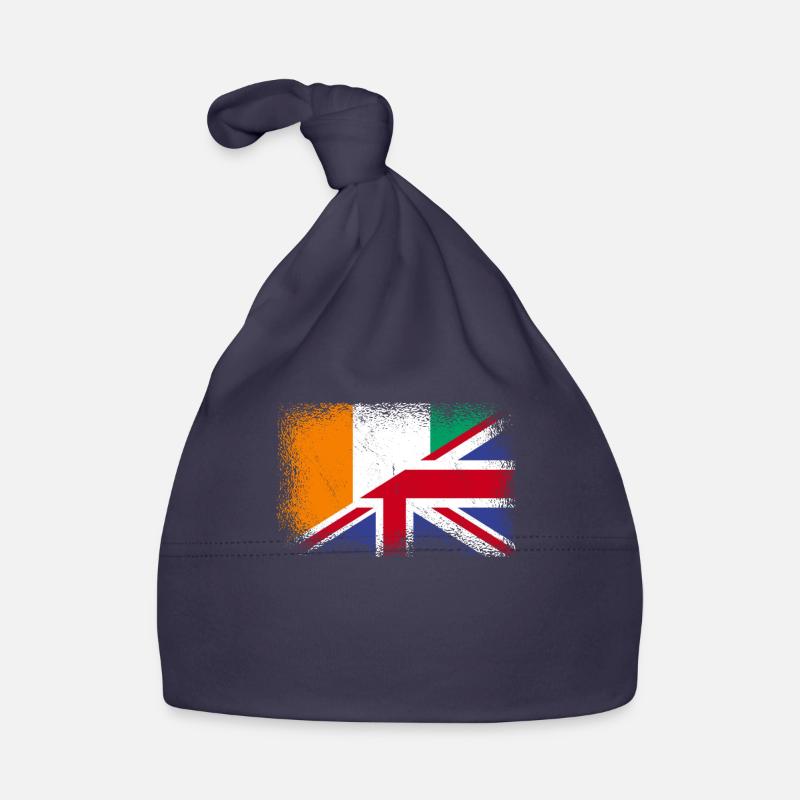 Côte d'Ivoire Great Britain Organic Baby Cap