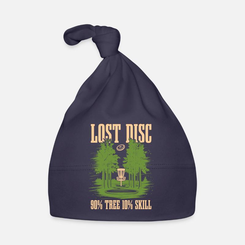 Frisbee Golf Disc Golf Tree - Baby Bio-Mütze - Navy