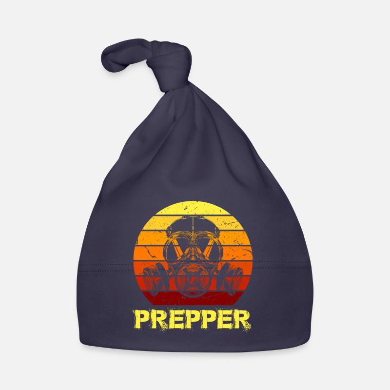 Prepper Survivant de l’Apocalypse Bonnet bio Bébé