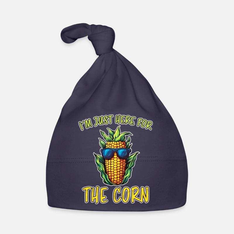 Corn on the cob saying corn funny corn on the cob gift Organic Baby Cap