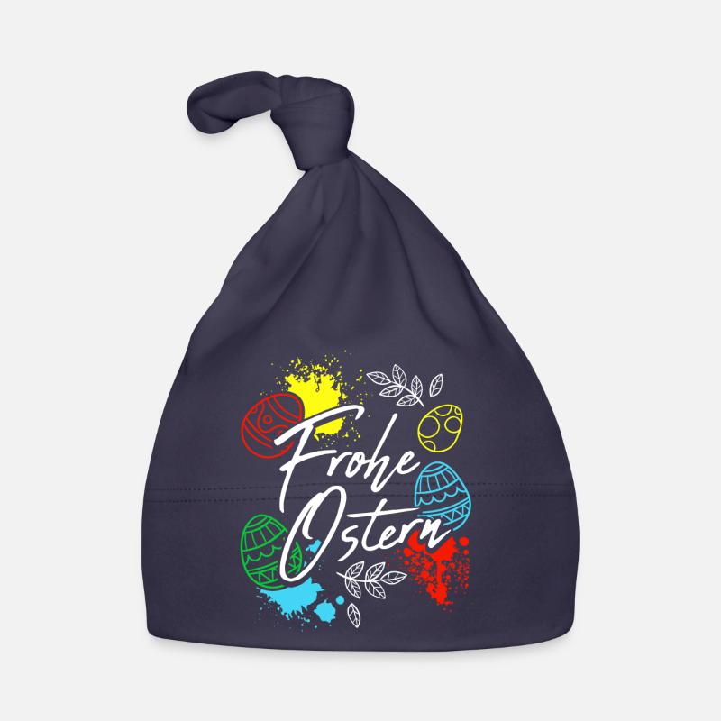 Frohe Ostern Geschenk Baby Bio-Mütze
