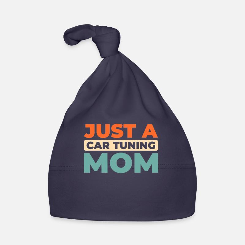 Schrauber Tuning Tuner Just A Car Tuning Mom Organic Baby Cap