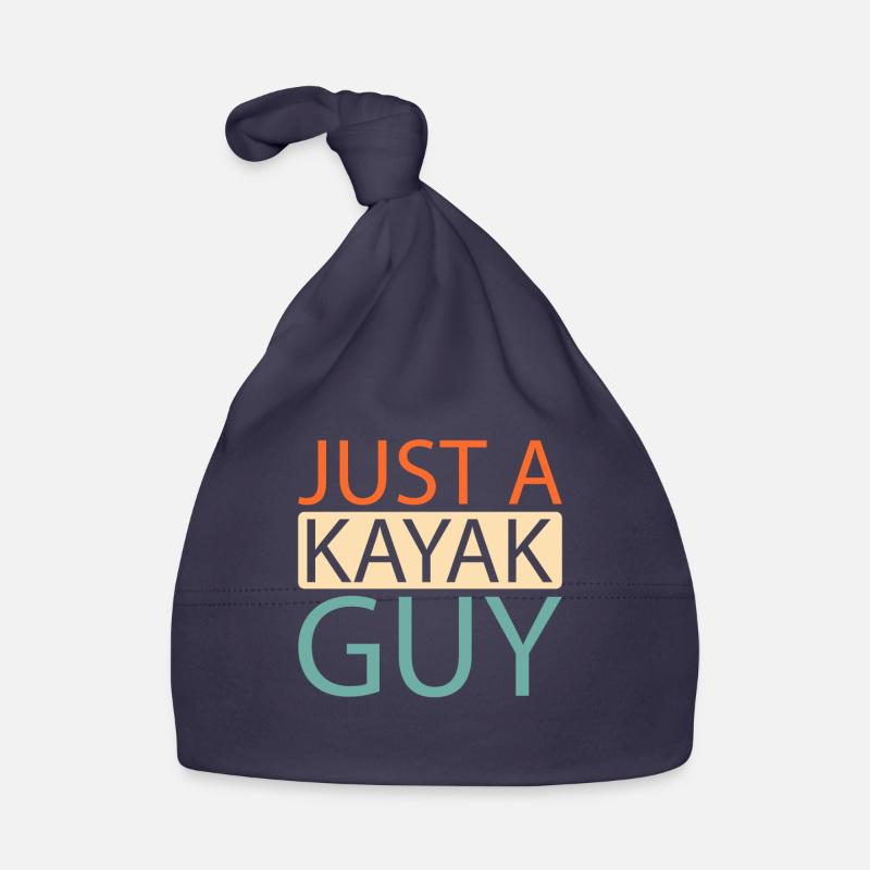 Kayaker Just A Kayak Guy Organic Baby Cap