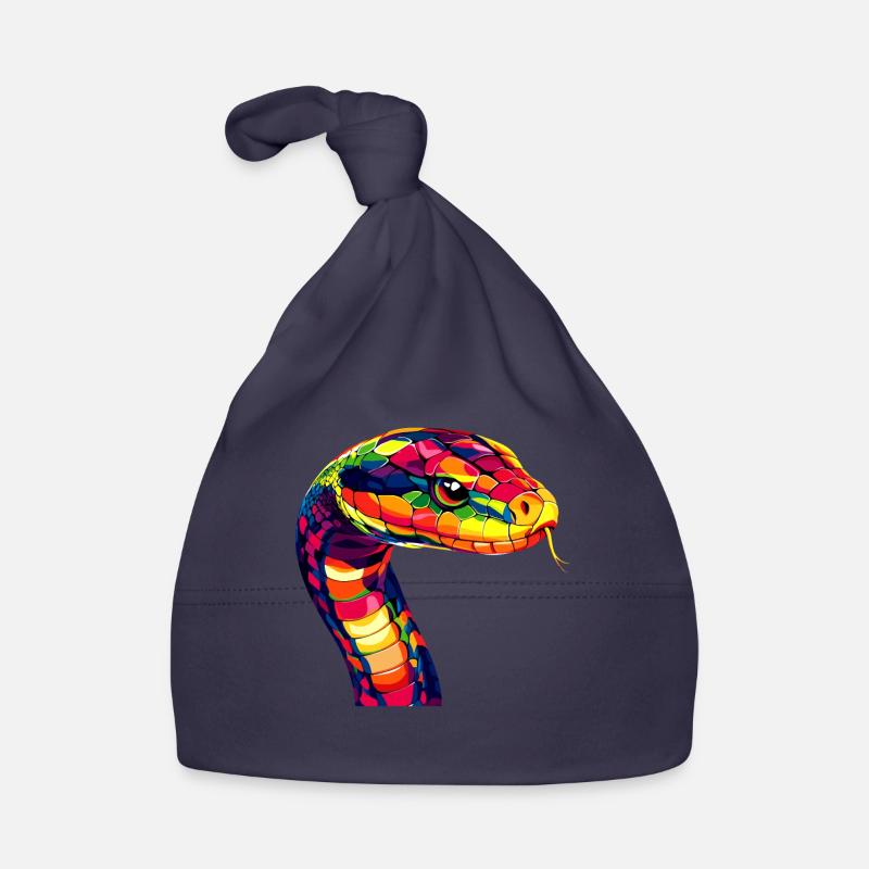 Snake Python Cobra Mamba Rattlesnake Snake Organic Baby Cap