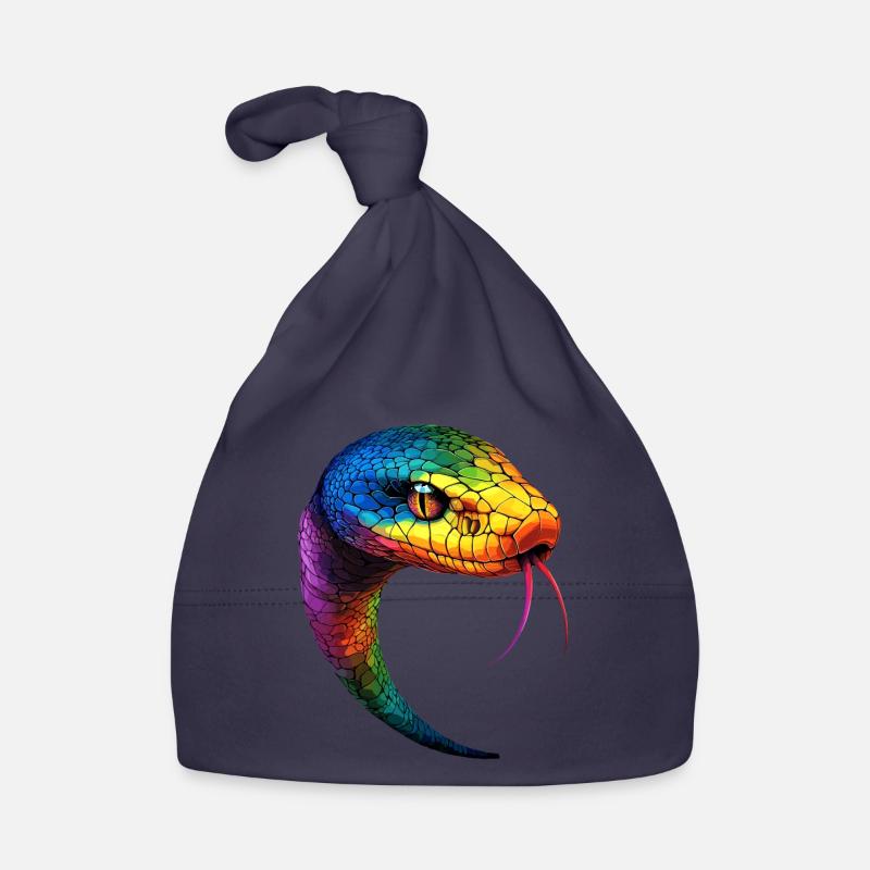 Snake Python Cobra Mamba Rattlesnake Snake Organic Baby Cap