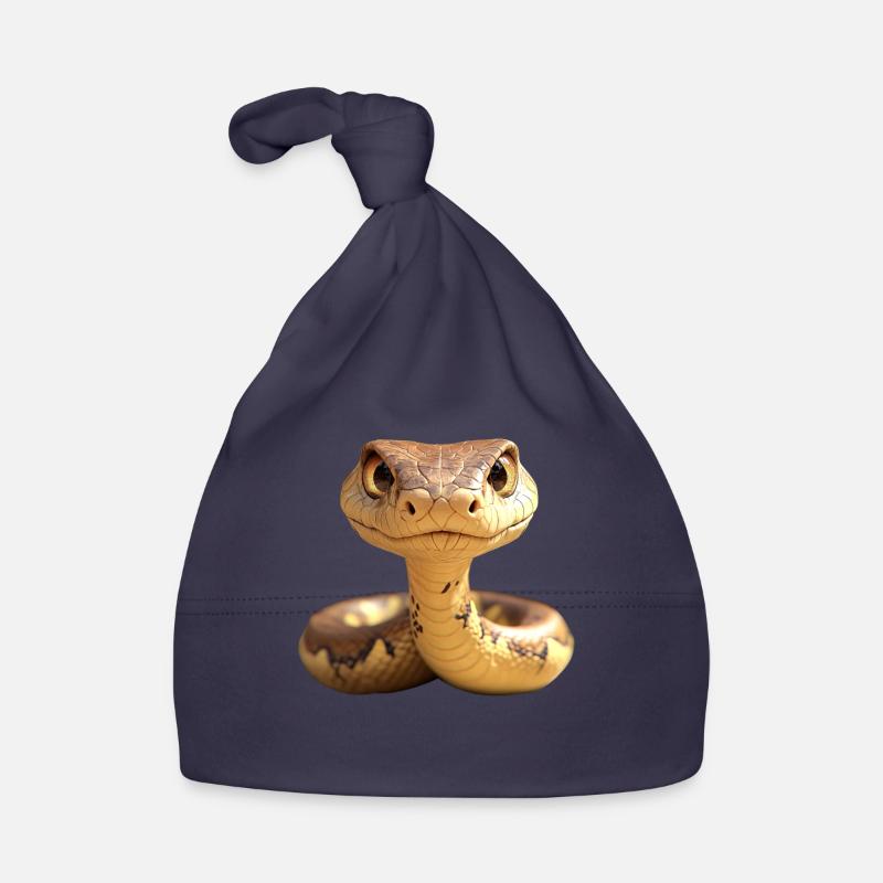 Snake Python Cobra Mamba Rattlesnake Snake Organic Baby Cap