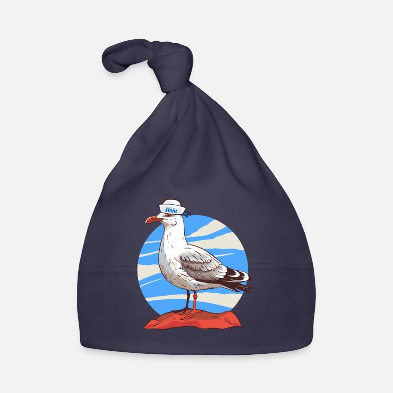 Marin marin Seagull Bonnet bio Bébé