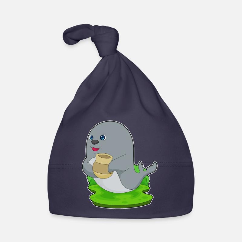 Vase de sceau Bonnet bio Bébé