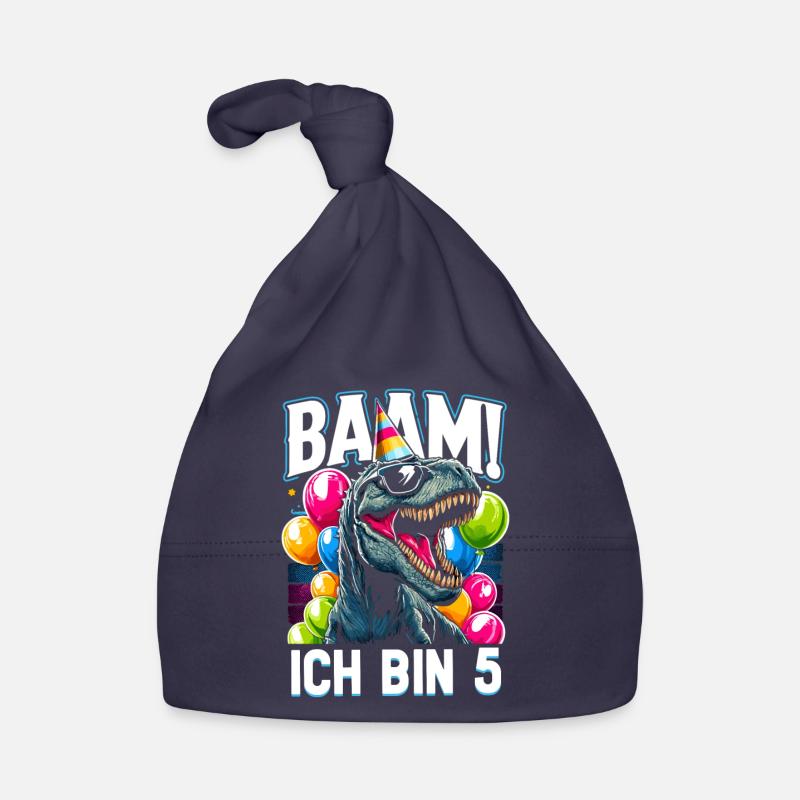 5 Jahre Geschenk Geburtstag Junge Mädchen Baby Bio-Mütze