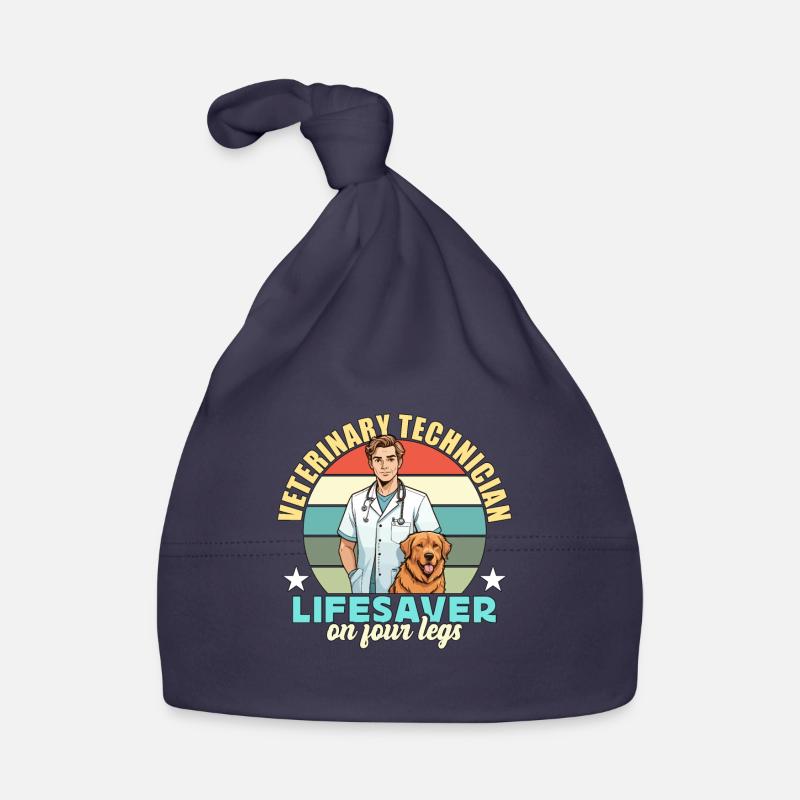 Veterinary Technician Lifesaver On Veterinarian Organic Baby Cap