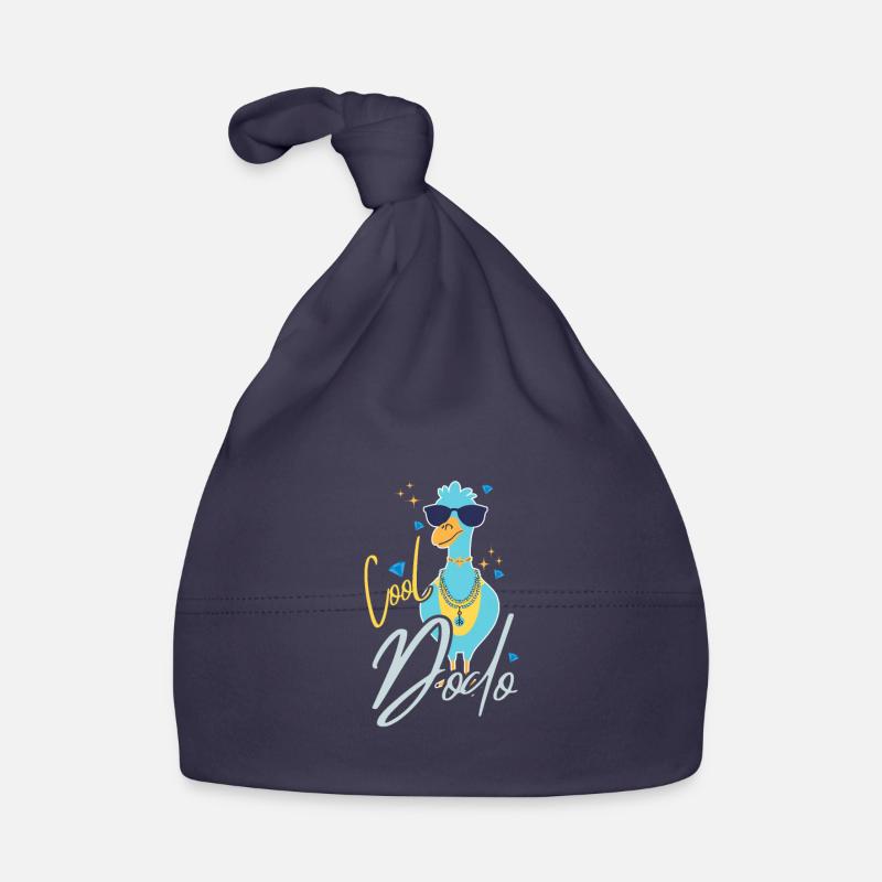 cool dodo funny comic style Organic Baby Cap