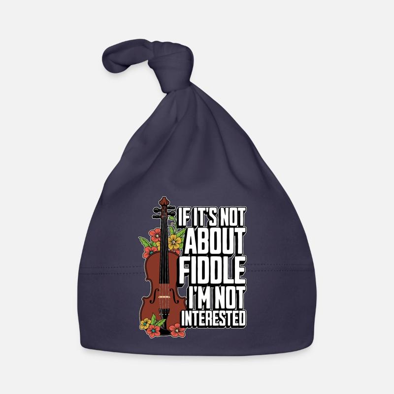 Fiddle : Si ce n’est pas à propos de violon, instrument de musique Bonnet bio Bébé