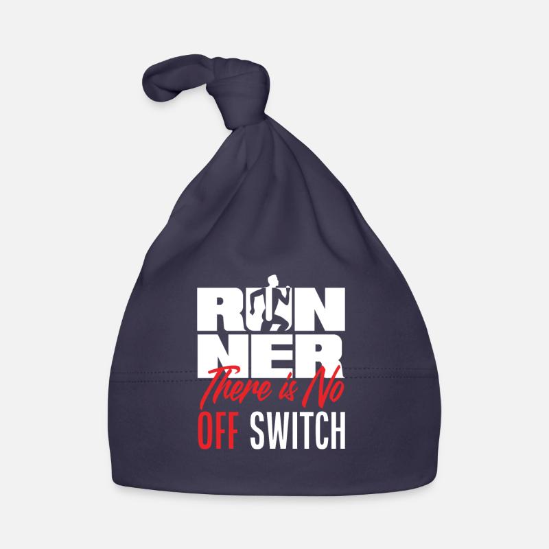 Runner There is no off switch Organic Baby Cap