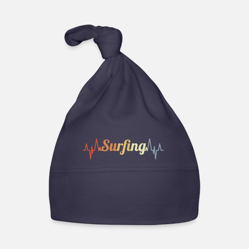 Cardiogramme de surf Bonnet bio Bébé