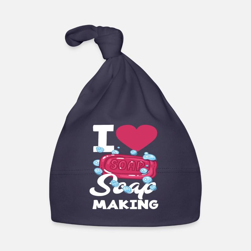 I love soap making Organic Baby Cap