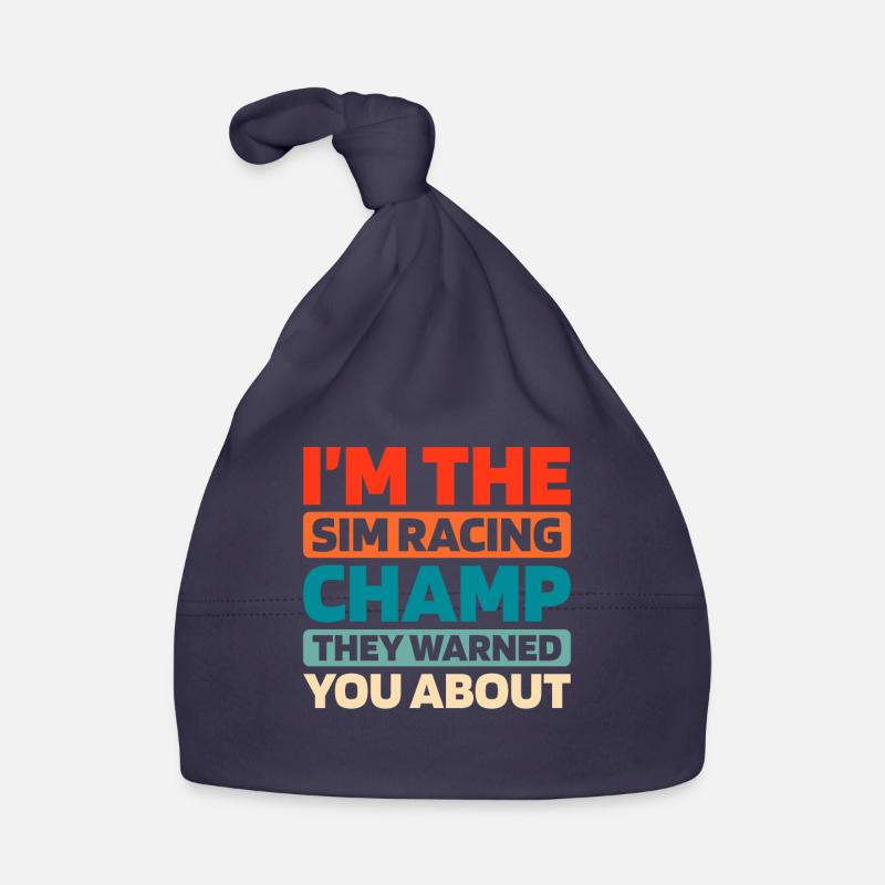 Sim Racing Bonnet bio Bébé