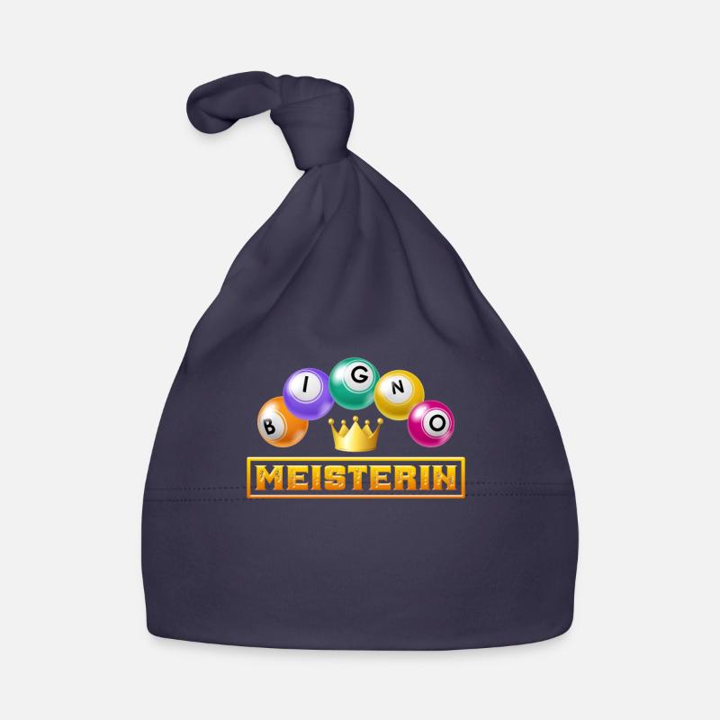 BINGO MASTER Bingo Player Bingo Lover Organic Baby Cap