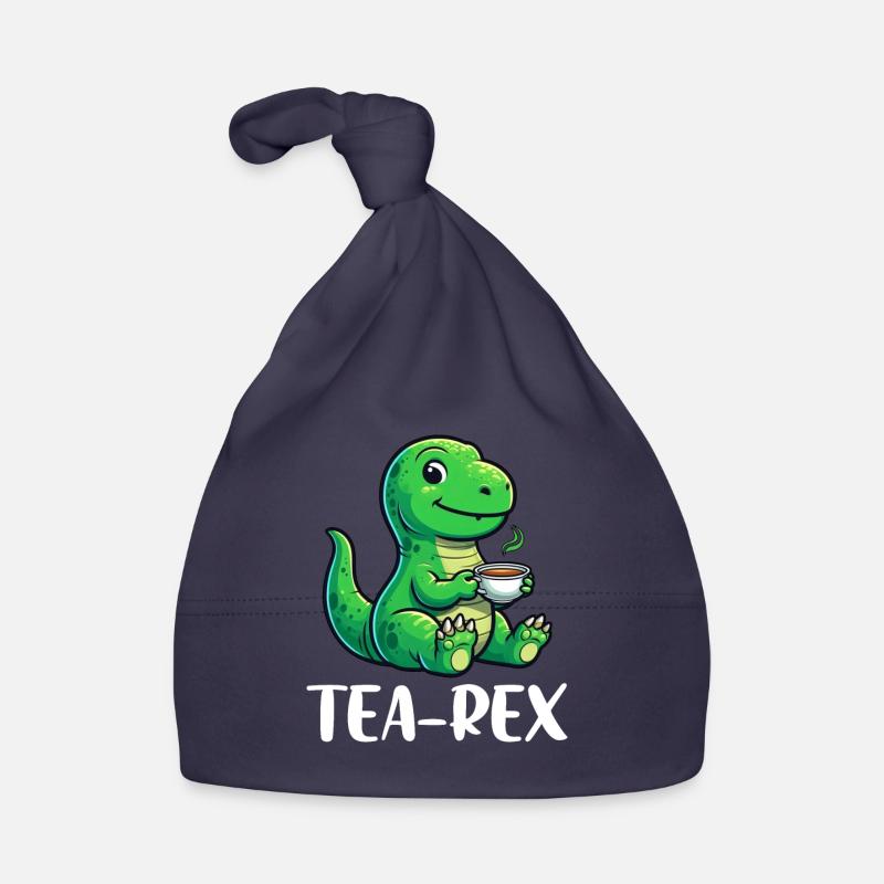 Tea Rex Dinosaur Lover T-Rex Tea Mug Organic Baby Cap