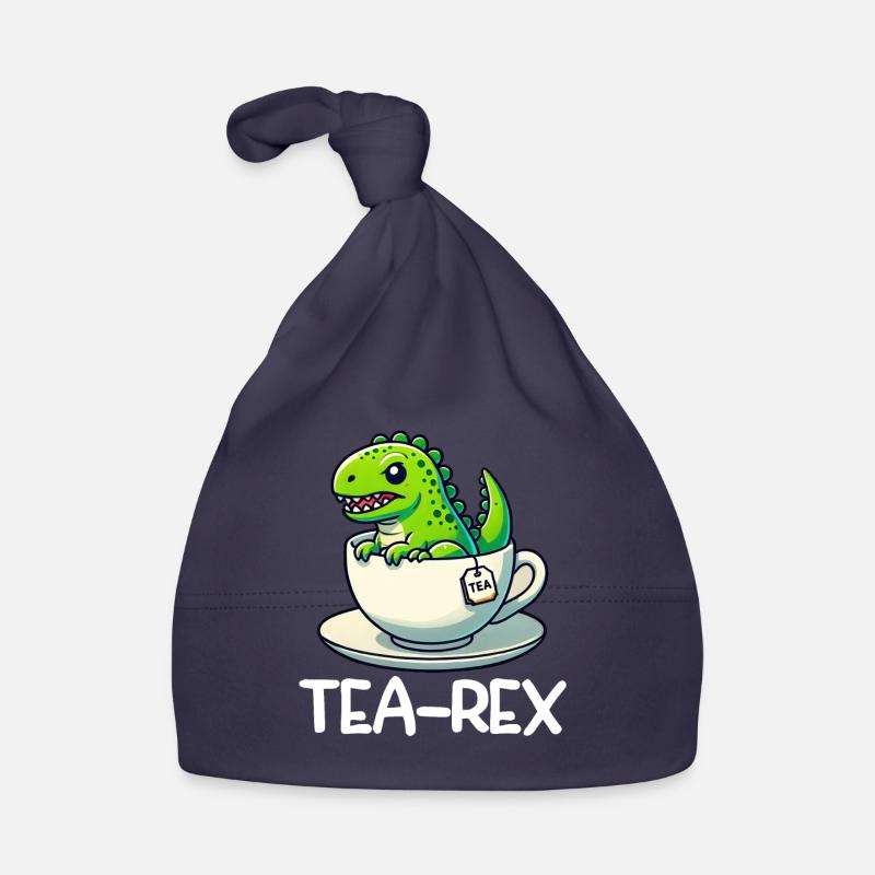 Tea Rex Dinosaur Lover T-Rex Tea Mug Organic Baby Cap
