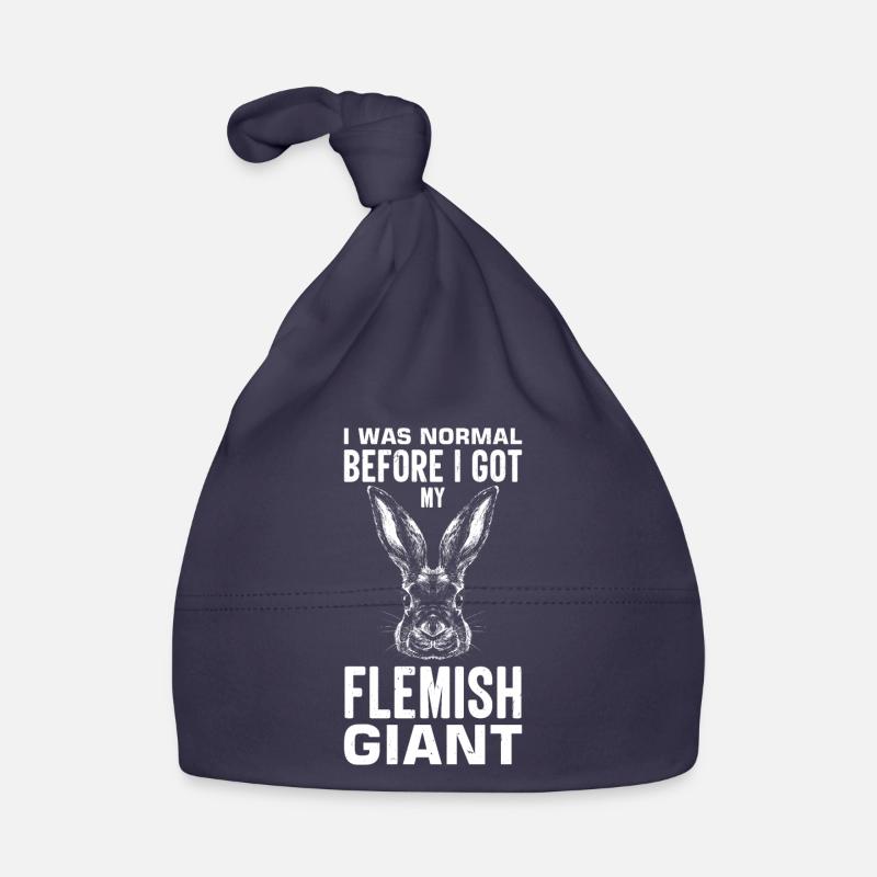 Flemish Giant Rabbit Rabbit Rabbit Organic Baby Cap