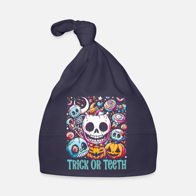 Halloween Kostüm Kinder TRICK OR TEETH Lustiges Baby Bio-Mütze