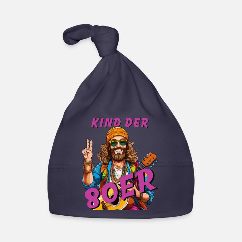 MANN KIND DER 80er Baby Bio-Mütze