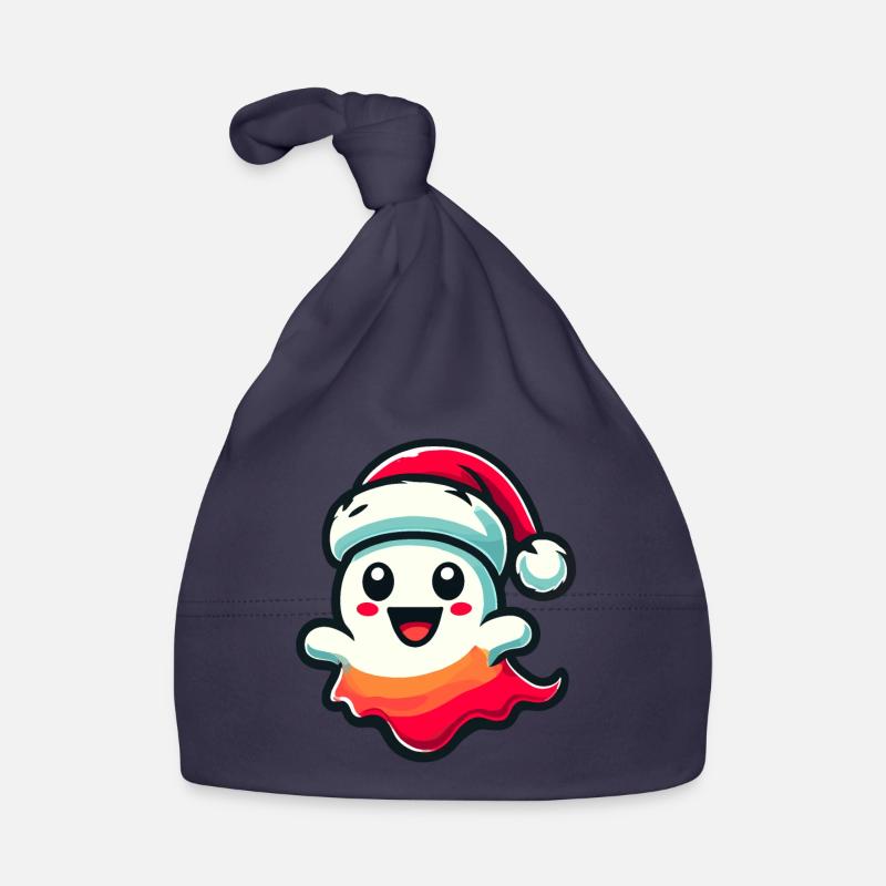 Fantôme de Noël mignon effrayant Bonnet bio Bébé