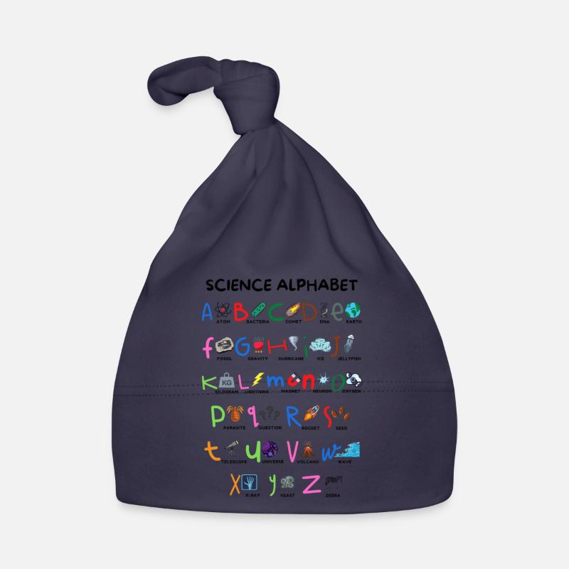 Science Alphabet STEM Special Education Instructor Organic Baby Cap
