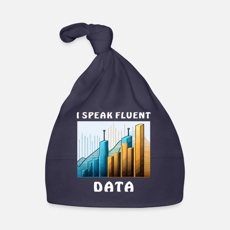 I SPEAK FLUENT DATA Baby Bio-Mütze