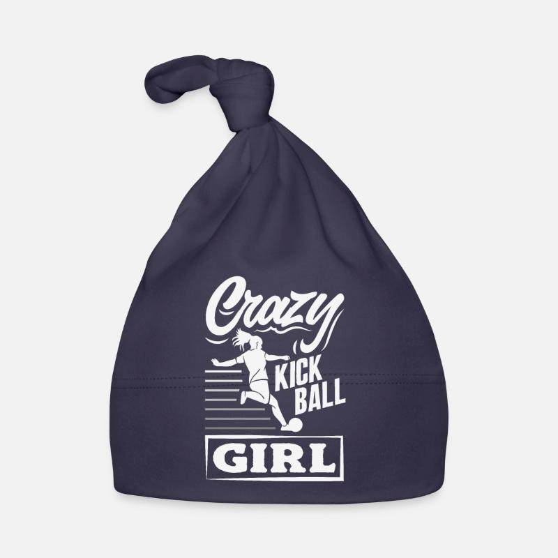 Kickball Player Legend Organic Baby Cap