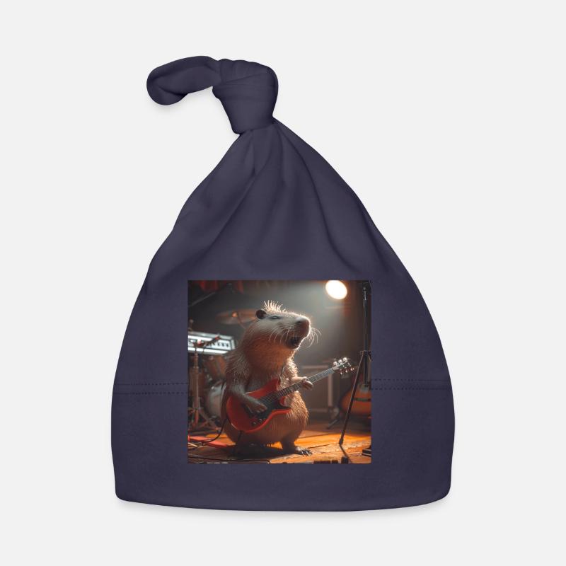 Capybara Organic Baby Cap