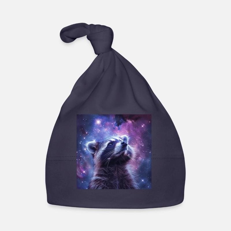 Raccoon Organic Baby Cap