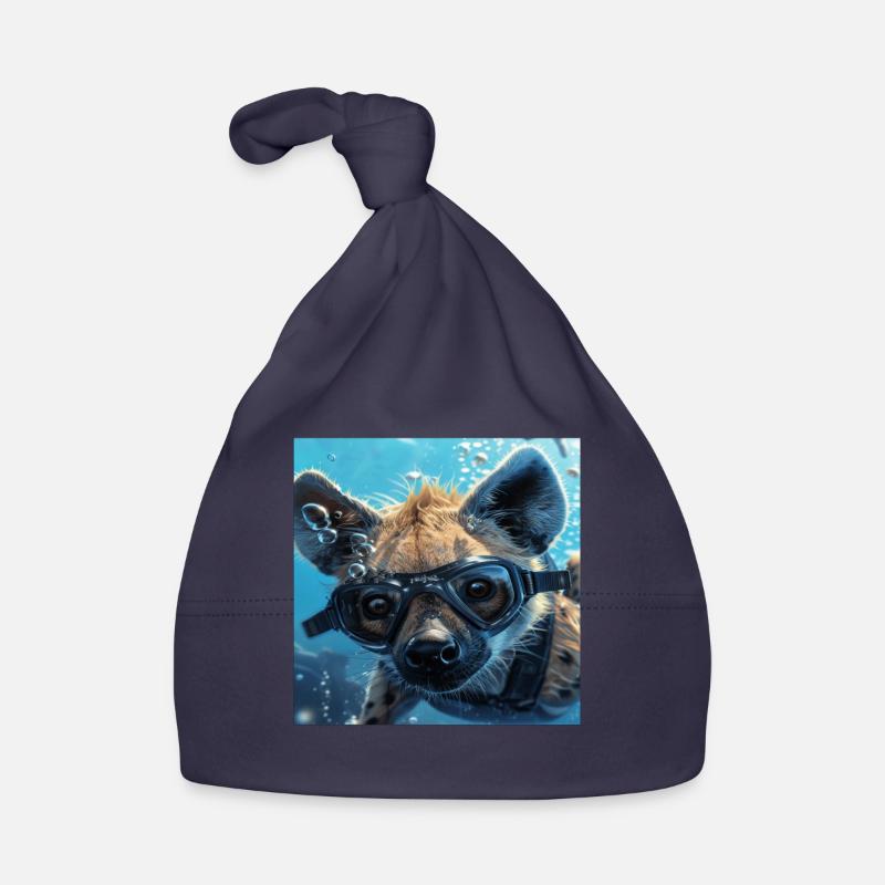 Hyäne Baby Bio-Mütze