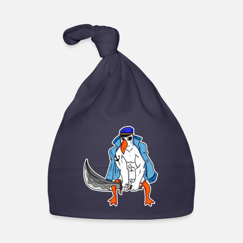 Muscles de la mouette Bonnet bio Bébé