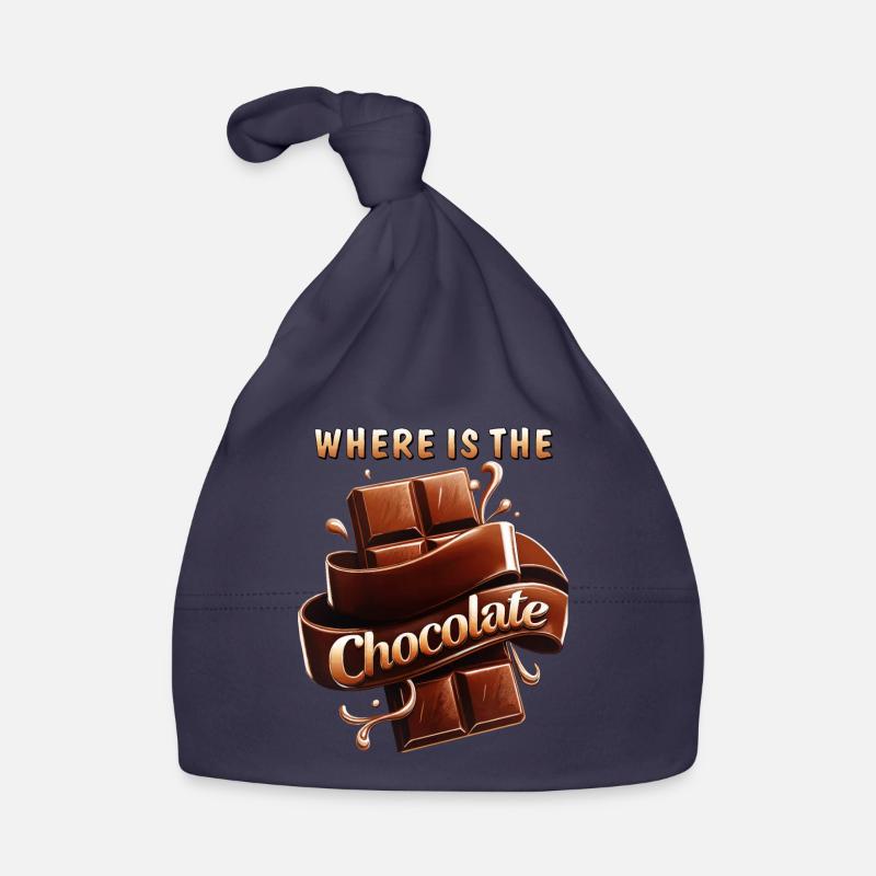 OÙ EST LE CHOCOLAT Bonnet bio Bébé