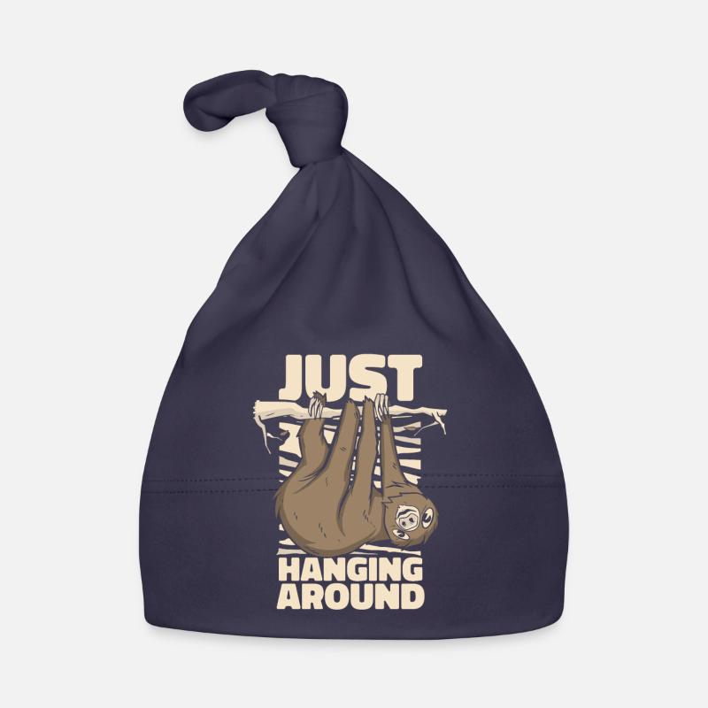 Juste traîner autour du pilosa, à gorge brune Bonnet bio Bébé