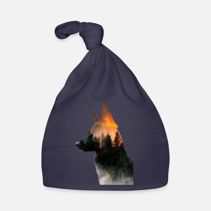 German Shepherd Organic Baby Cap