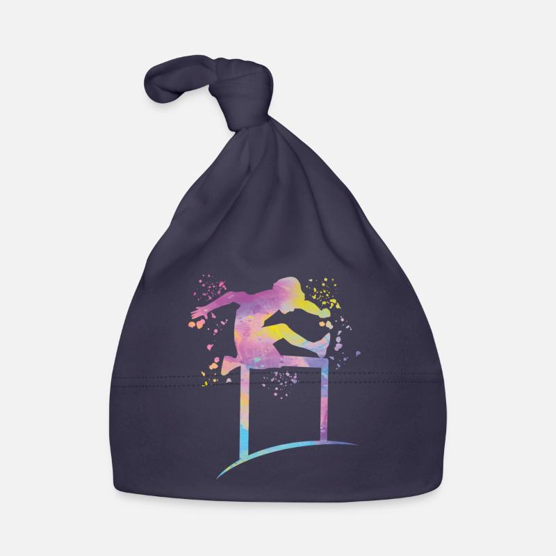 Hurdle Run Obstacle Course Kids Hurdle Run Organic Baby Cap