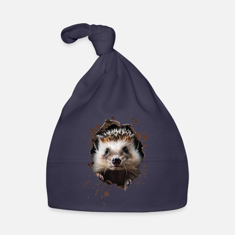 Hedgehog Organic Baby Cap