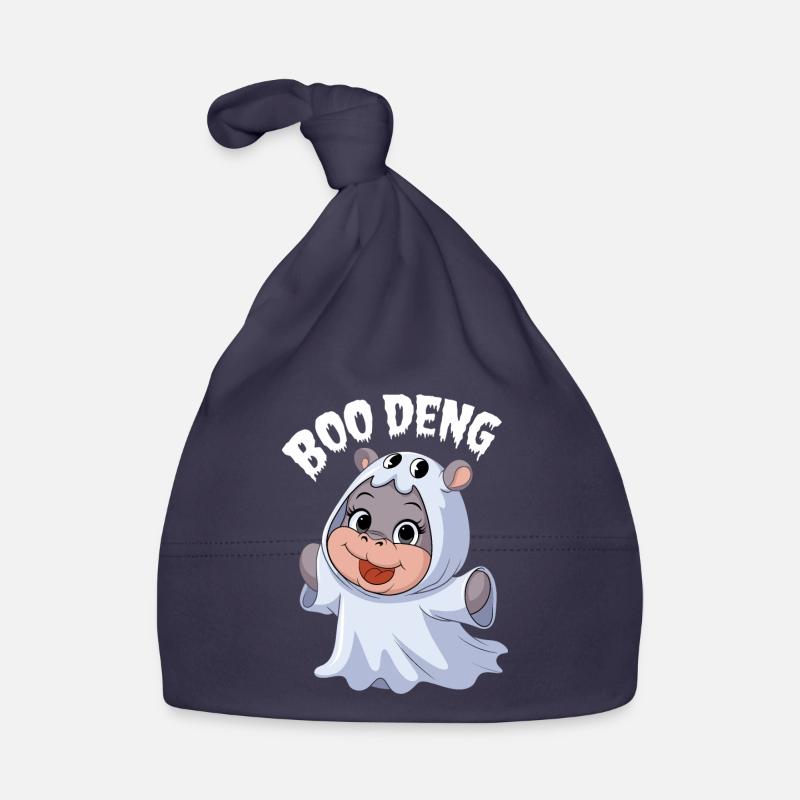 Moo Deng Halloween Hippo Boo Deng Bonnet bio Bébé