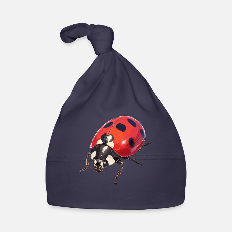 Ladybug Marienkäfer Baby Bio-Mütze
