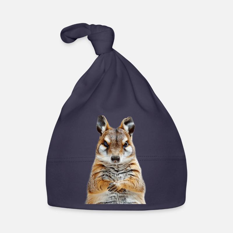 Tranquilizer Bomber Organic Baby Cap