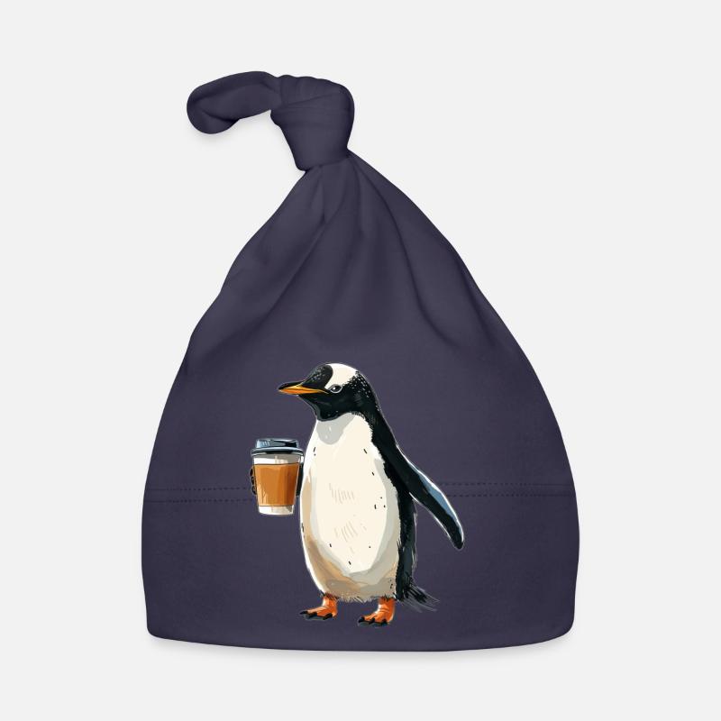 Pinguin Baby Bio-Mütze