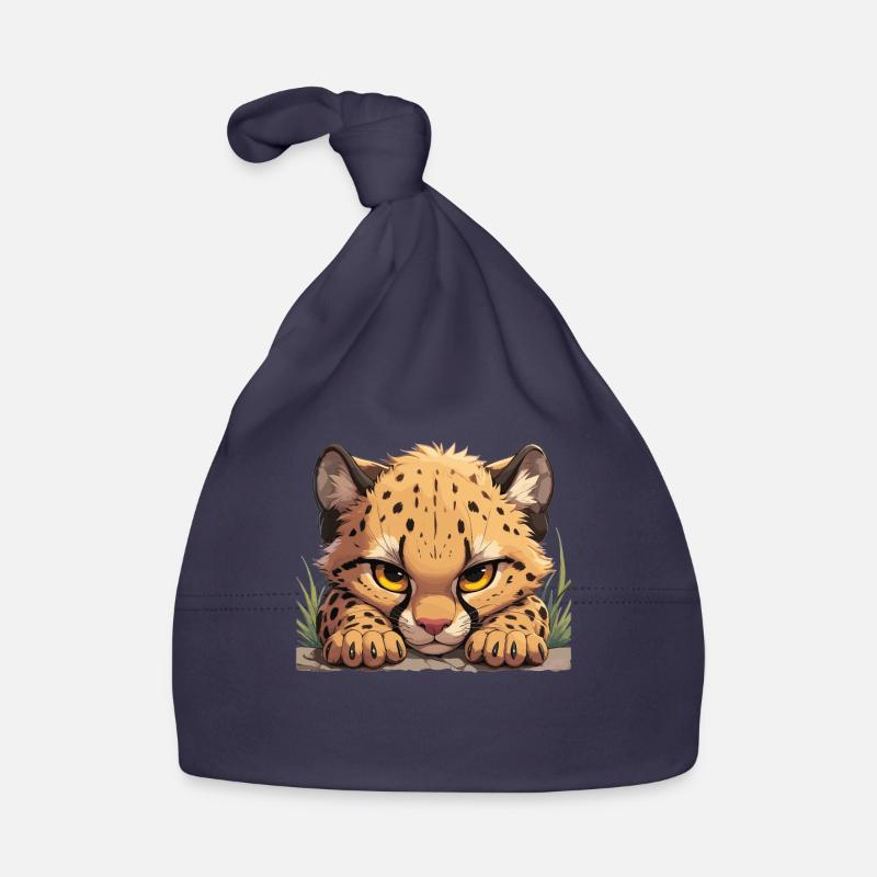 Guépard Geparde Gepard Bonnet bio Bébé