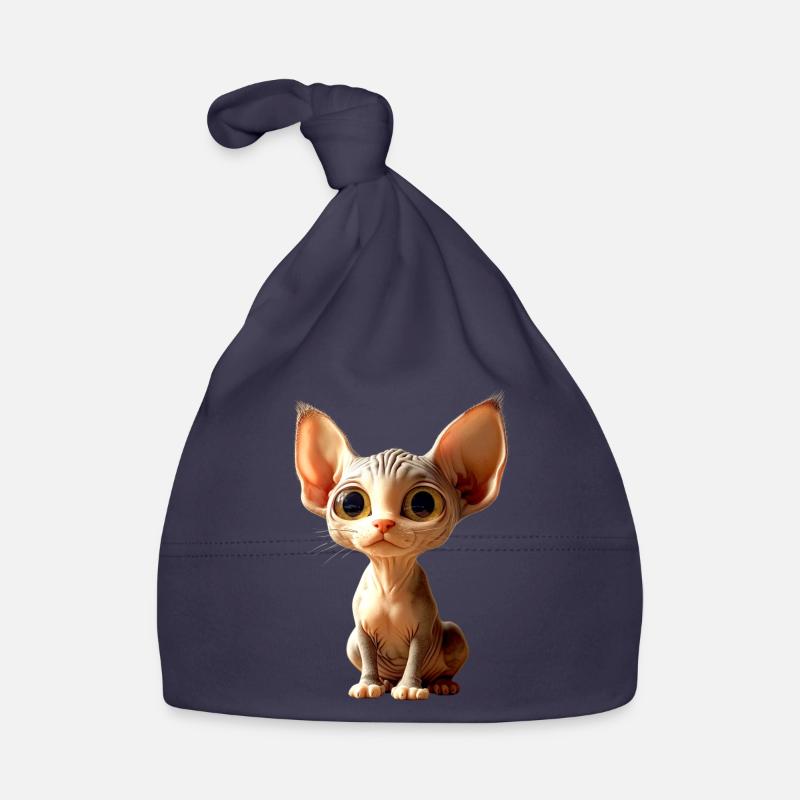 Chat Sphynx Chat Sphynx Chat Canadien Mignon Sphinx Bonnet bio Bébé