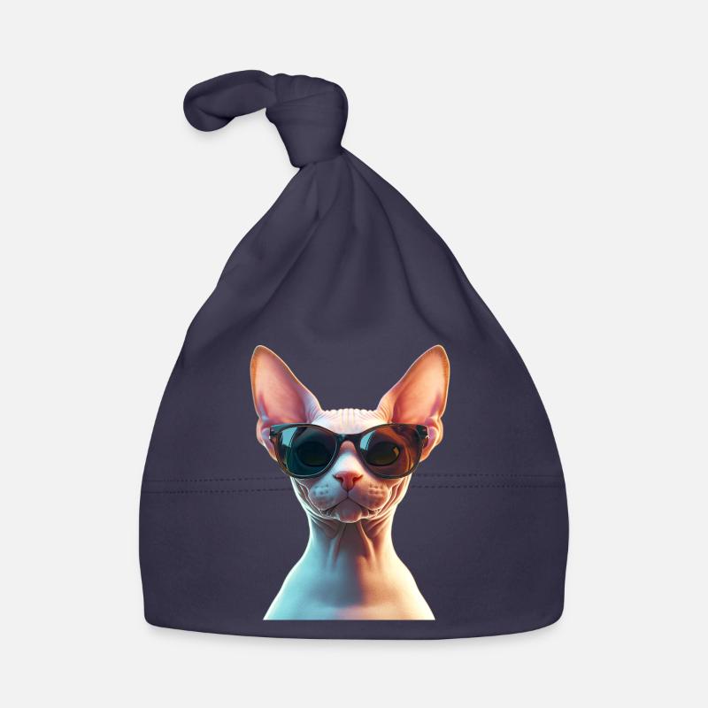 Chat Sphynx Chat Sphynx Chat Canadien Mignon Sphinx Bonnet bio Bébé