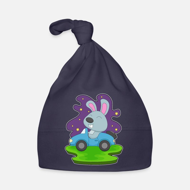 Rabbit Car Organic Baby Cap
