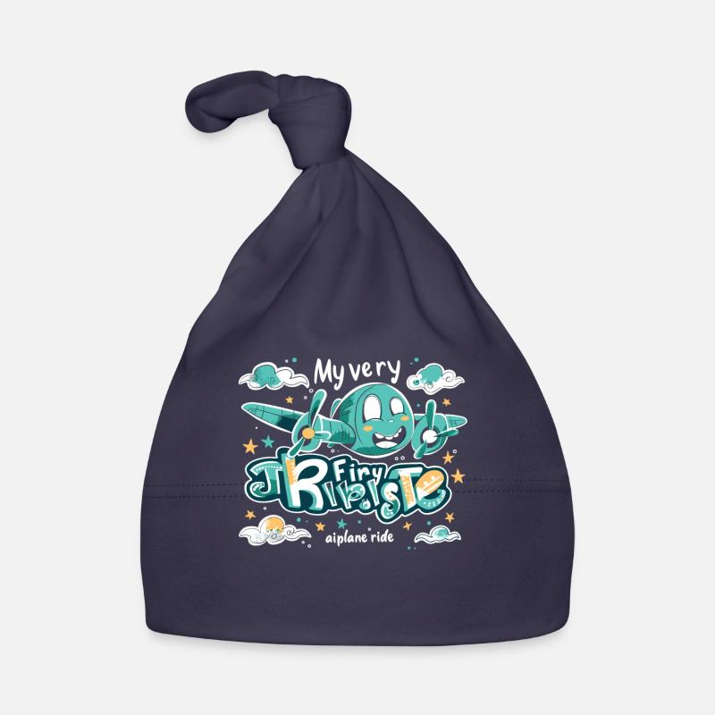 My first plane trip First time flying Organic Baby Cap