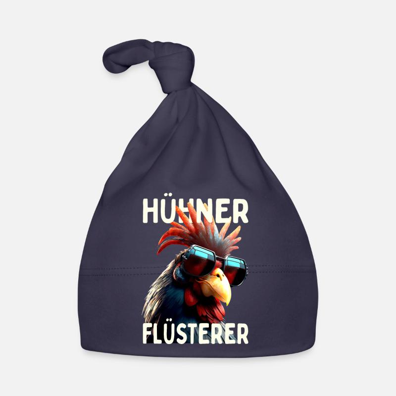Hühner Flüsterer Hahn Chicken Daddy Landwirt Huhn Baby Bio-Mütze